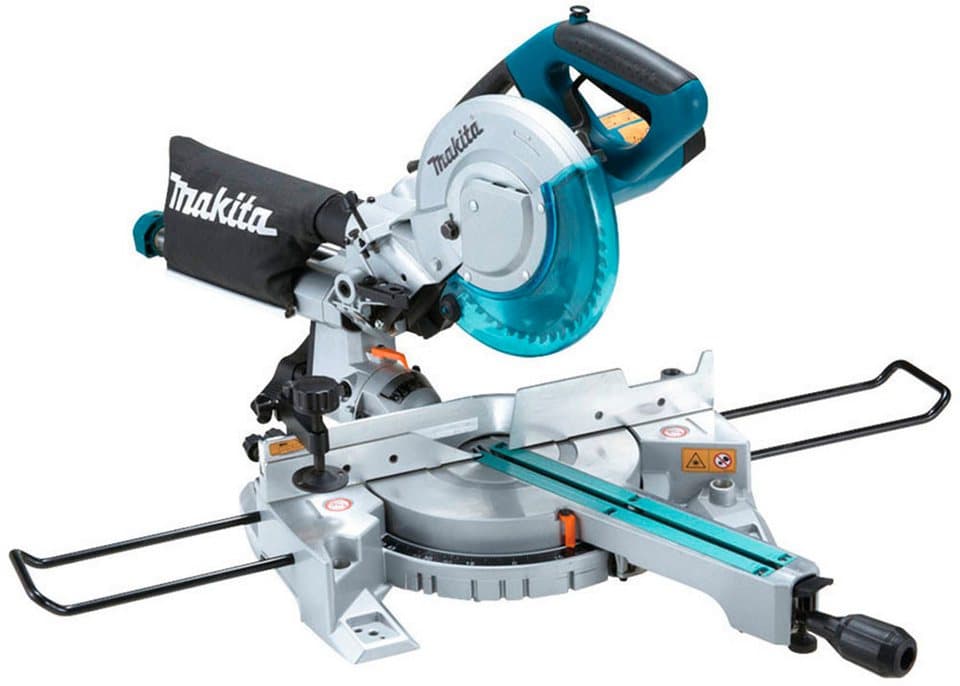 Makita Kapp- und Gehrungssäge LS0815FL, 1.400 W, 216 mm, 5.000 min-1