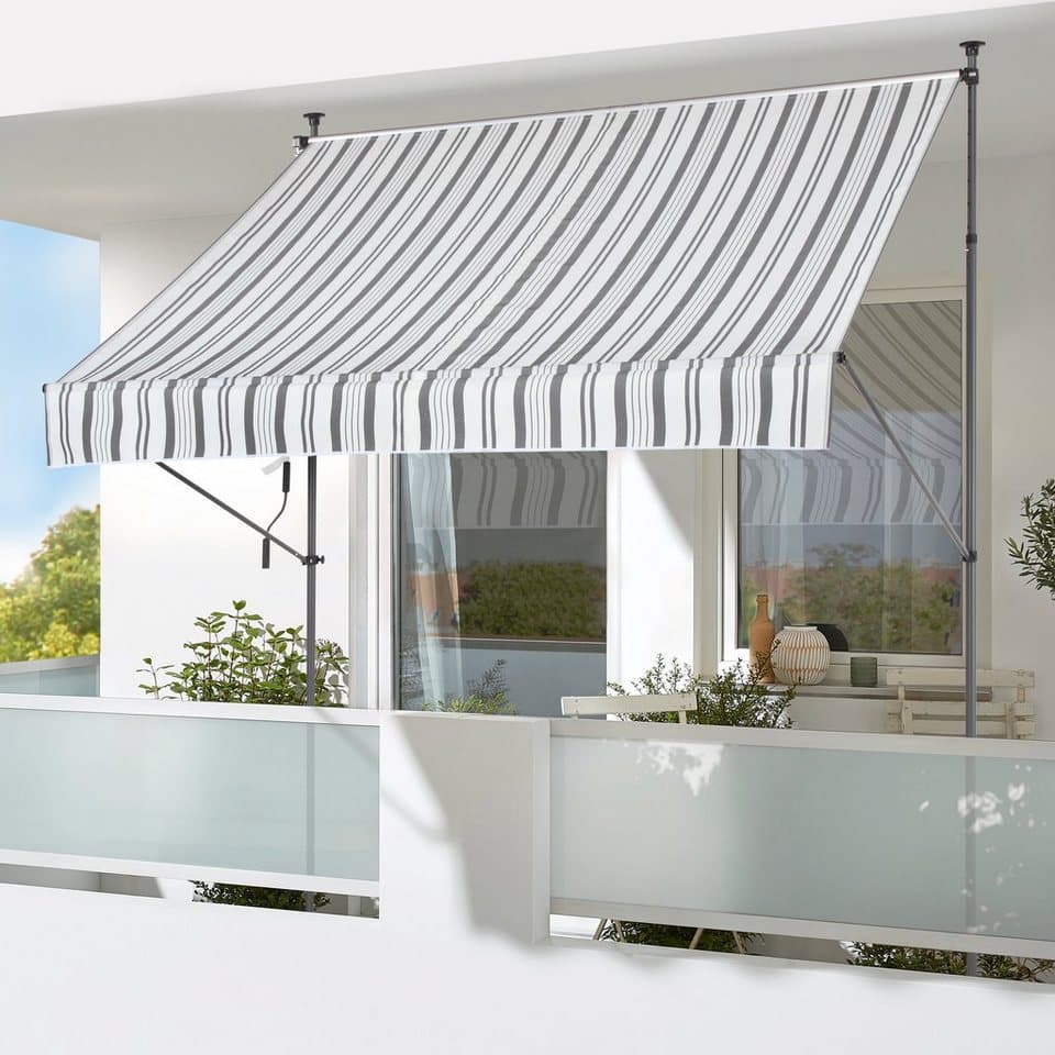 KONIFERA Klemmmarkise Peñíscola Breite/Ausfall: 350/150 cm