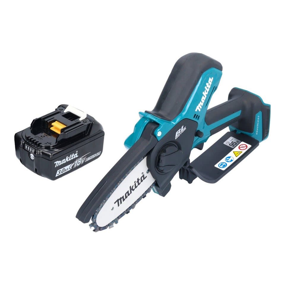 Makita Akku-Kettensäge DUC 101 F01 18 V 10 cm Brushless + 1x Akku 3,0 Ah - ohne Ladegerät