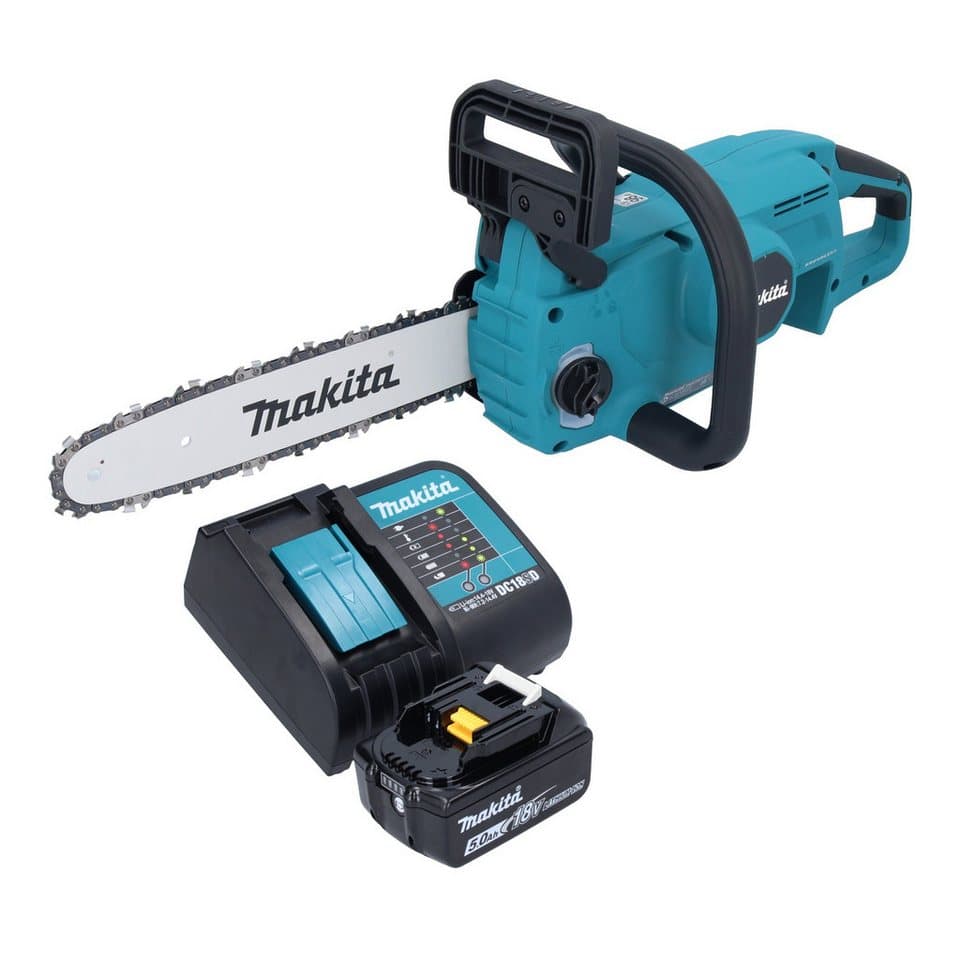 Makita Akku-Kettensäge DUC 307 STX3 18 V 30 cm Brushless + 1x Akku 5,0 Ah + Ladegerät