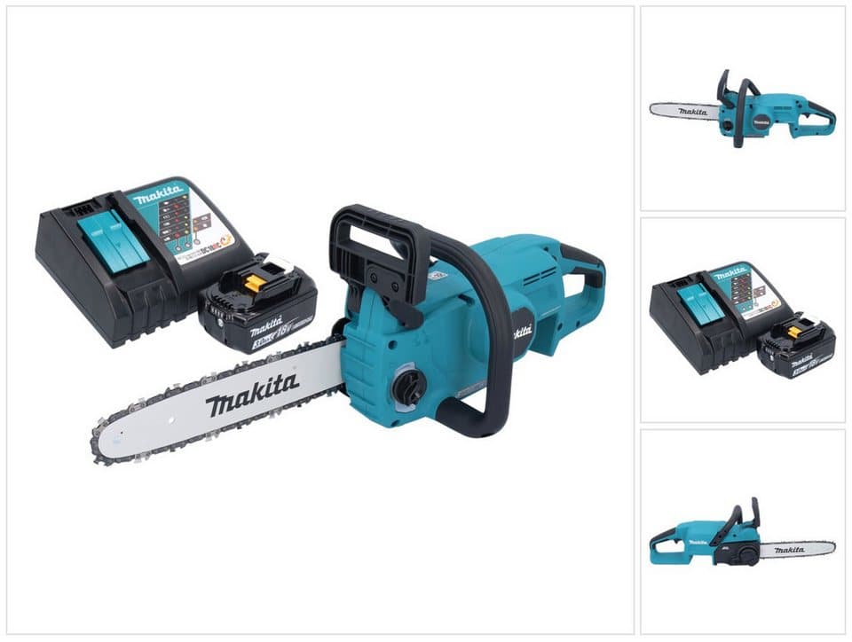 Makita Akku-Kettensäge DUC 307 RF1X2 Akku Kettensäge 18 V 30 cm 7,7 m/s Brushless + 1x Akku