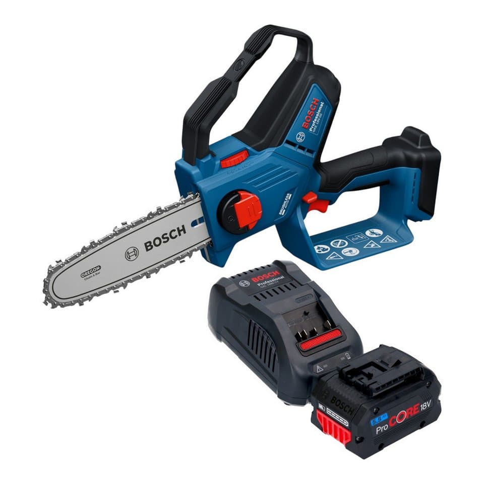 Bosch Professional Akku-Kettensäge GKE 18V-20 Professional 18 V 18cm + 1x ProCORE Akku 5,5Ah + Lader