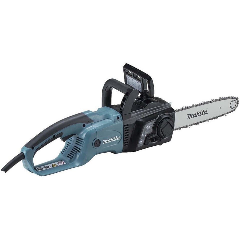 Makita Elektro-Kettensäge UC4051A, 40 cm Schwertlänge, 2000 W, Schienenlänge 40 cm