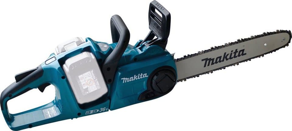 Makita Akku-Kettensäge DUC353Z, 35 cm Schwertlänge, 2x18, 20 m/s, ohne Akku und Ladegerät