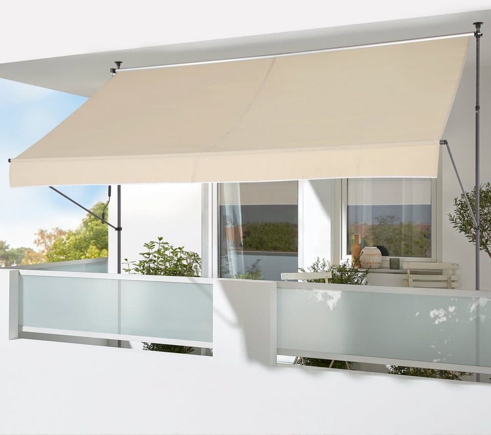 KONIFERA Klemmmarkise Calpe Breite/Ausfall: 400/150 cm